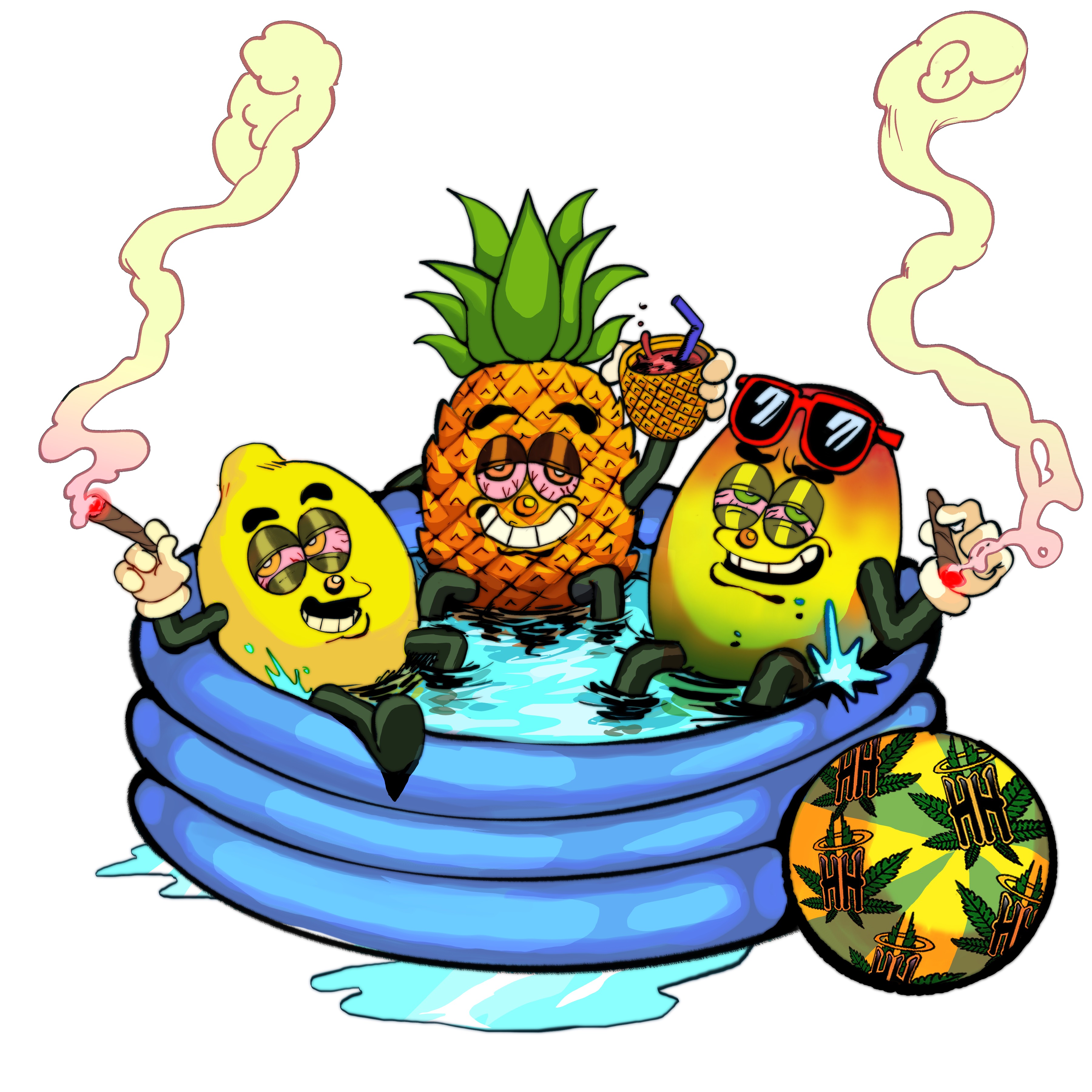 Pineapple Pool Party